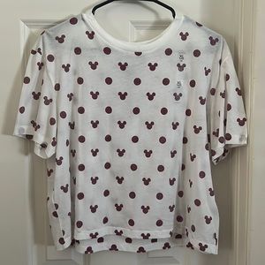 NWT Tommy Hilfiger x Disney Mickey Tee/Crop Top